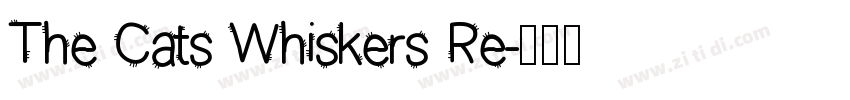 The Cats Whiskers Re字体转换